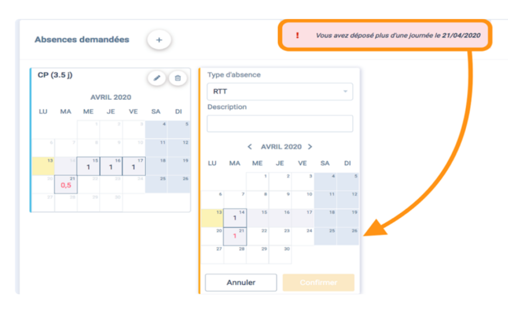 boondmanager  demande d’absence 